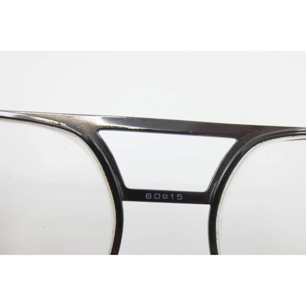 Oleg Cassini OC-233 Gunmetal Titanium Aviator Eyeglasses Frames 60-15-140